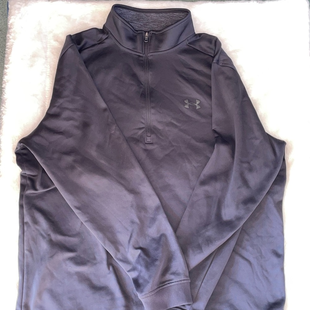 Men’s Black Under Armour 1/4 Zip Sweatshirt